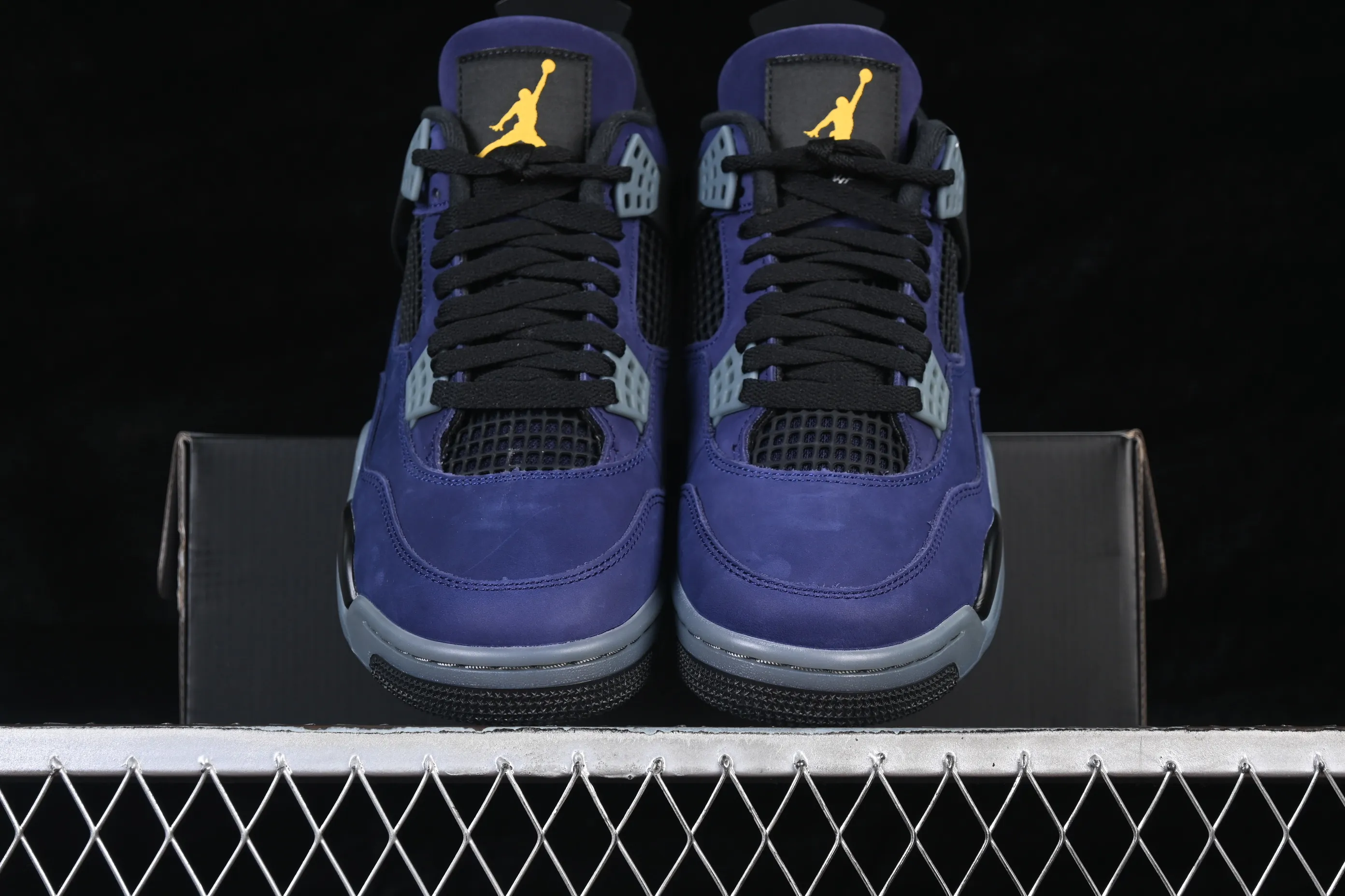 All categories Air Jordan Jordan series basketball shoes Air Jordan 4 GX foreign trade version Air Jordan 4 Retro "Lakers" AJ4 Joe 4 Lakers Purple Gold FV5029-500